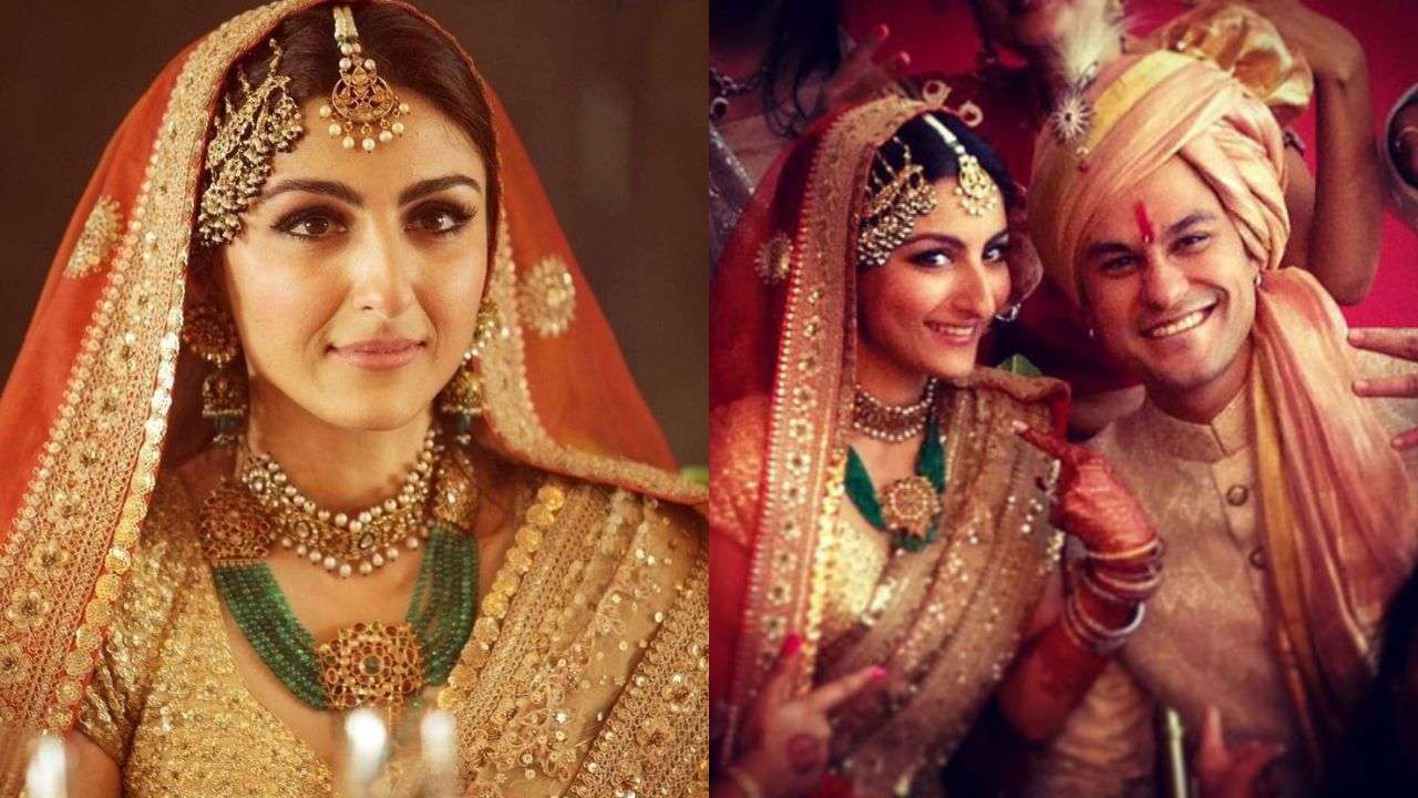 Soha Ali Khan's wedding day Heirloom Jewellery