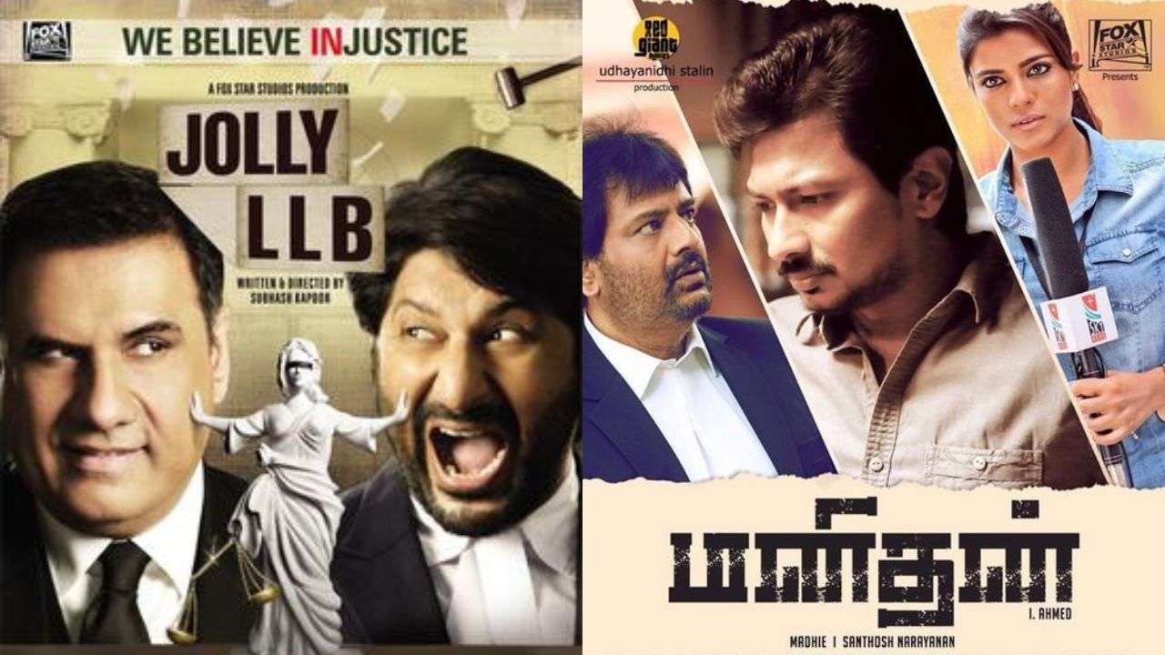 Tamil film Manithan is the remake of Jolly LLB