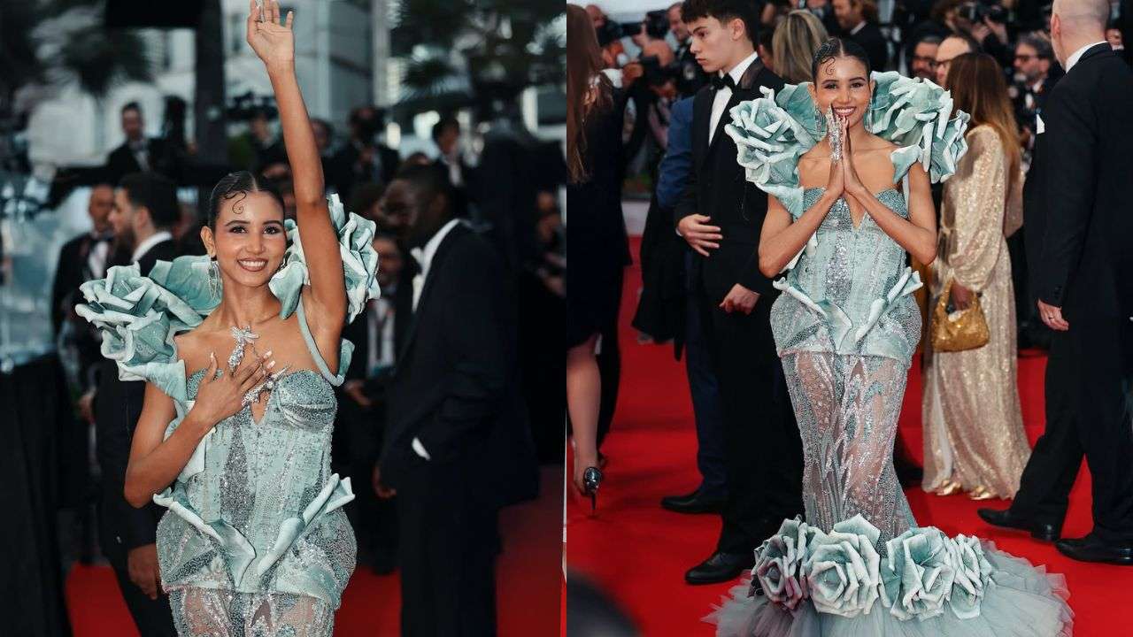 Nancy Tyagi in self-designed masterpiece