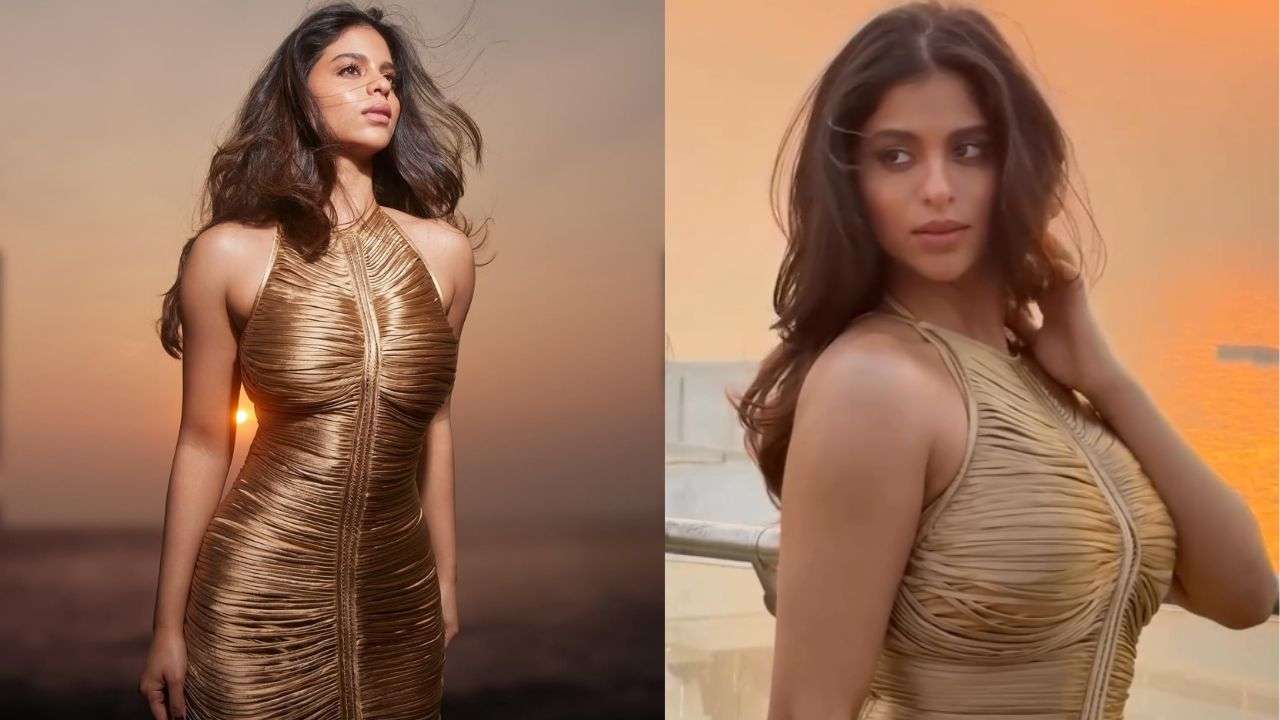Suhana Khan's daring sunset glam