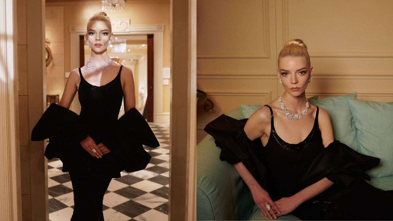 Anya Taylor-Joy's 68-Carat Diamond Necklace