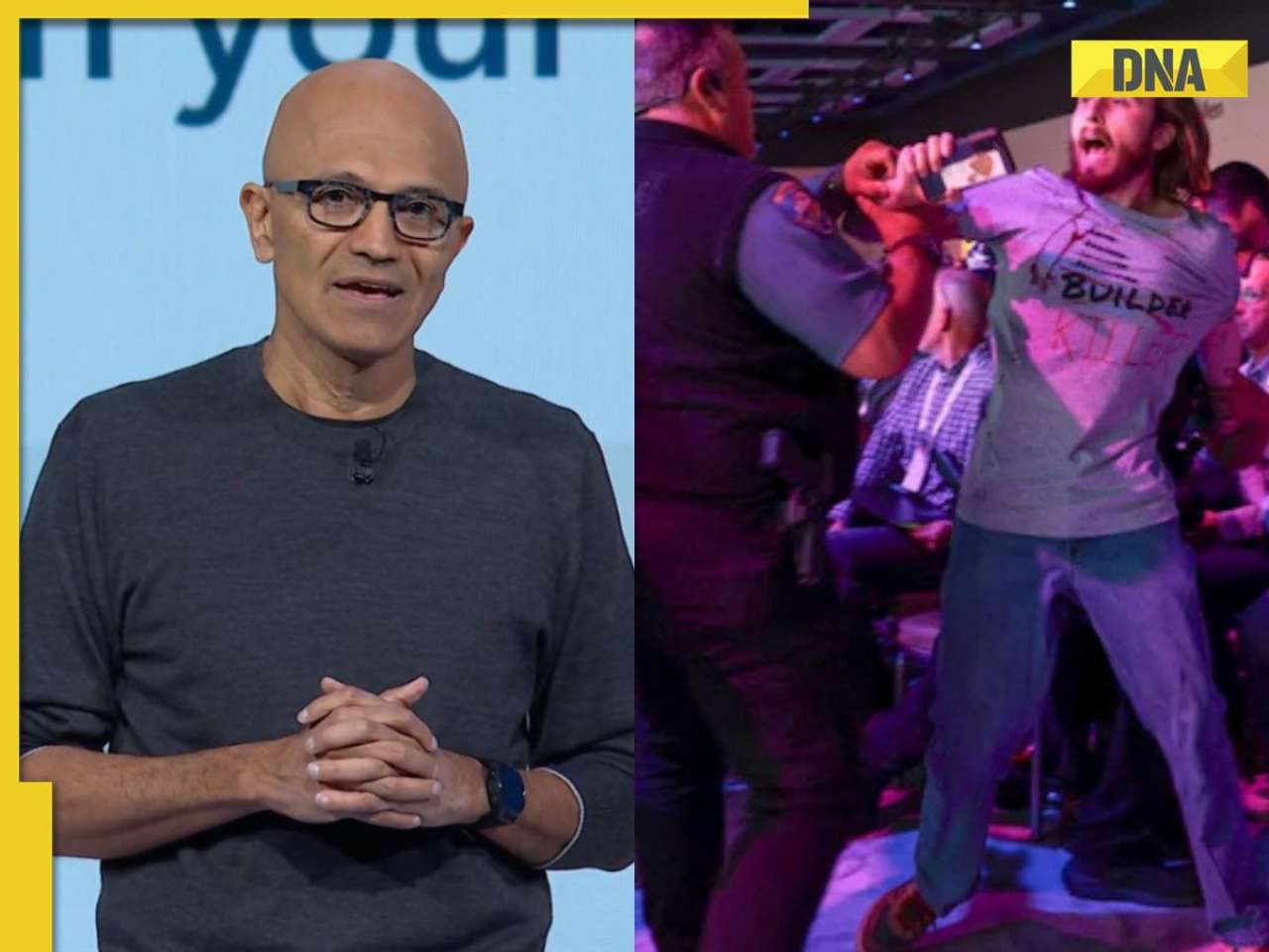 ‘You’re killing Palestinians with...’: Microsoft CEO Satya Nadella called out at live event by employee, accuses company of...