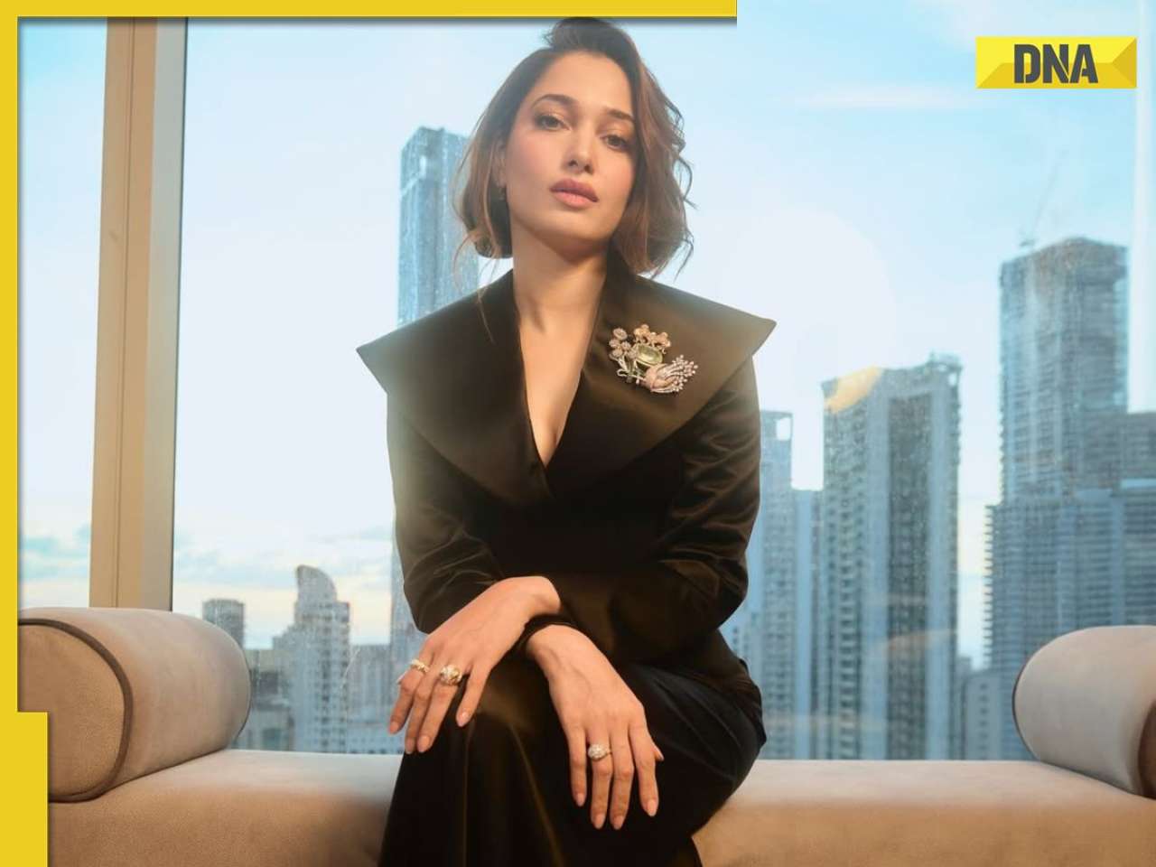 Tamannaah Bhatia's victorian inspired red carpet look at Zee Cine Awards 2025 is breaking internet, see pics