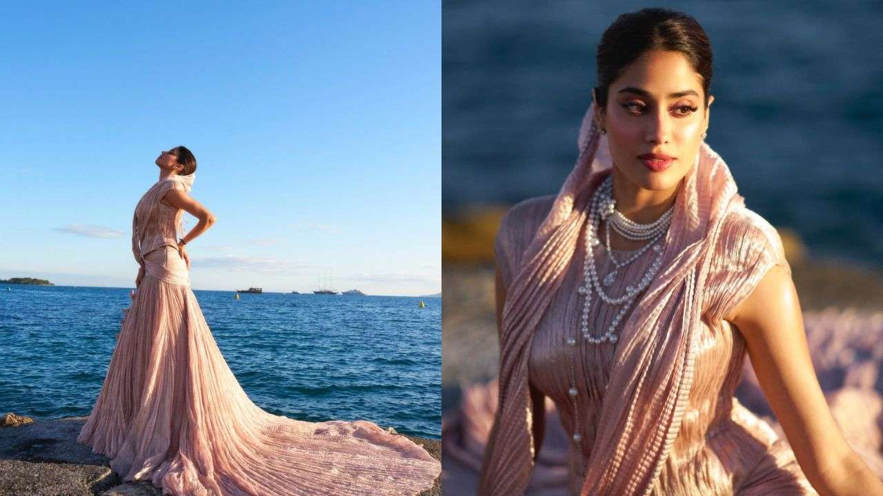 Janhvi Kapoor makes her Cannes debut