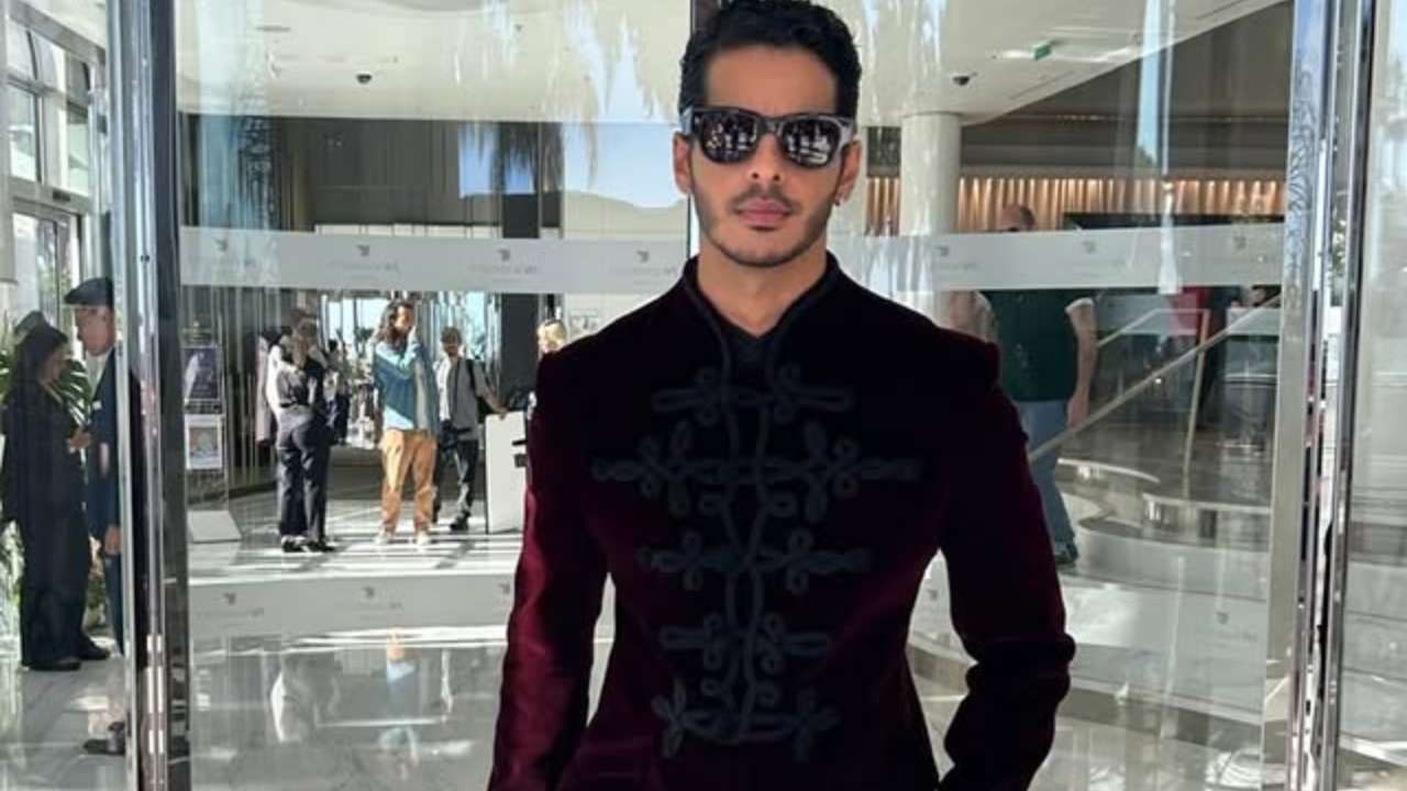 Ishaan's regal look