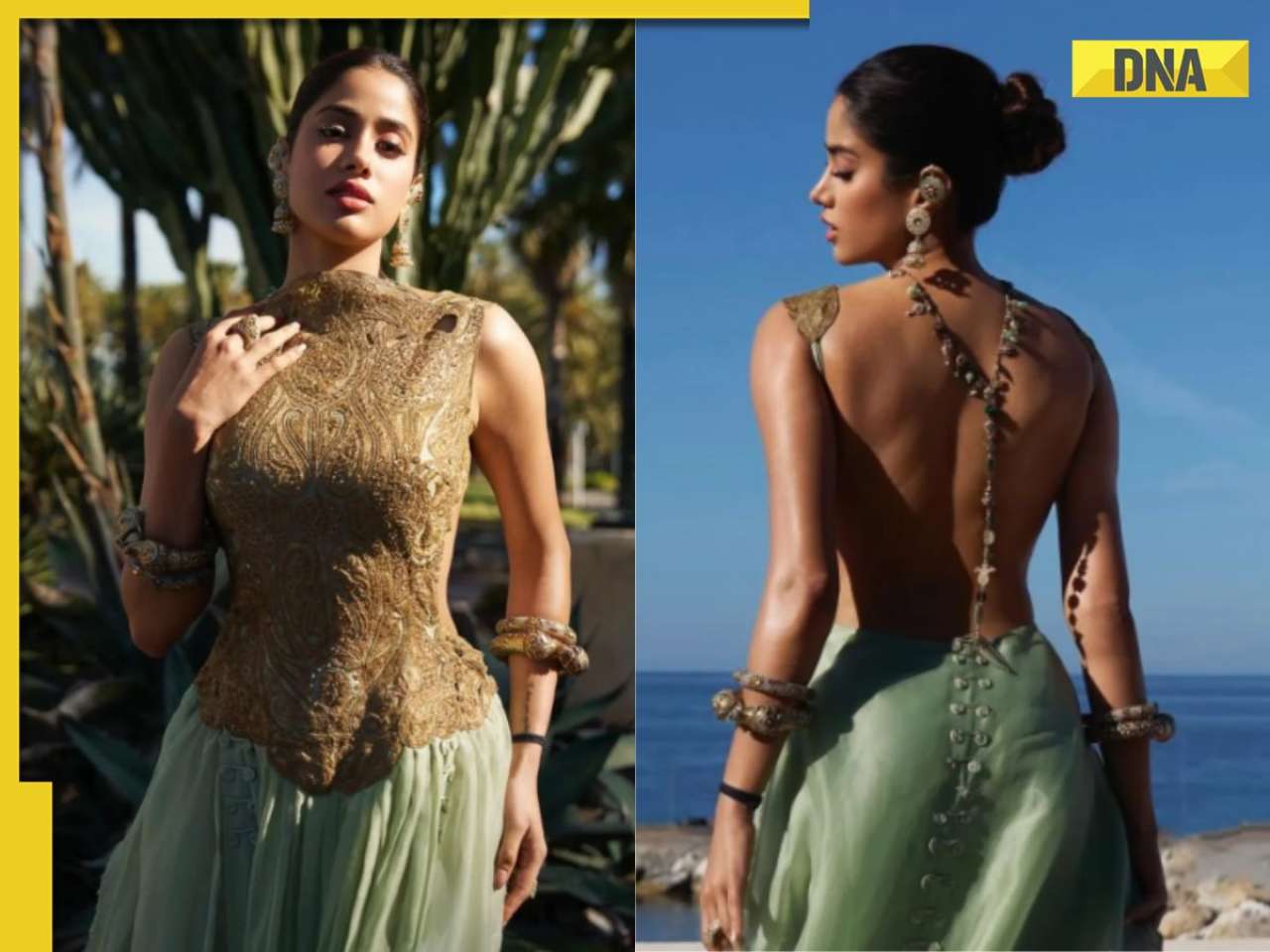 Cannes 2025 goes desi as Janhvi Kapoor mixes backless drama with traditional bling in show-stopping moment