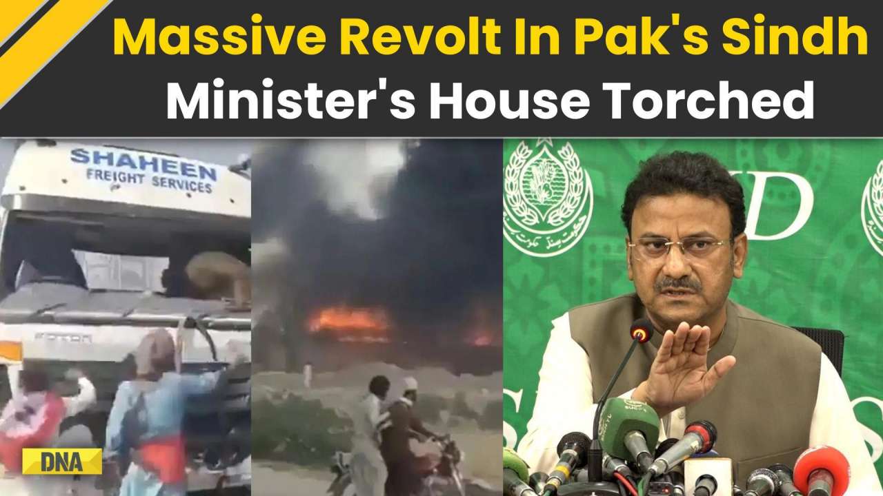 Pakistan Sindh Protest: Highway Blocked, Minister's House Torched, Two Dead At Indus Canal Protests