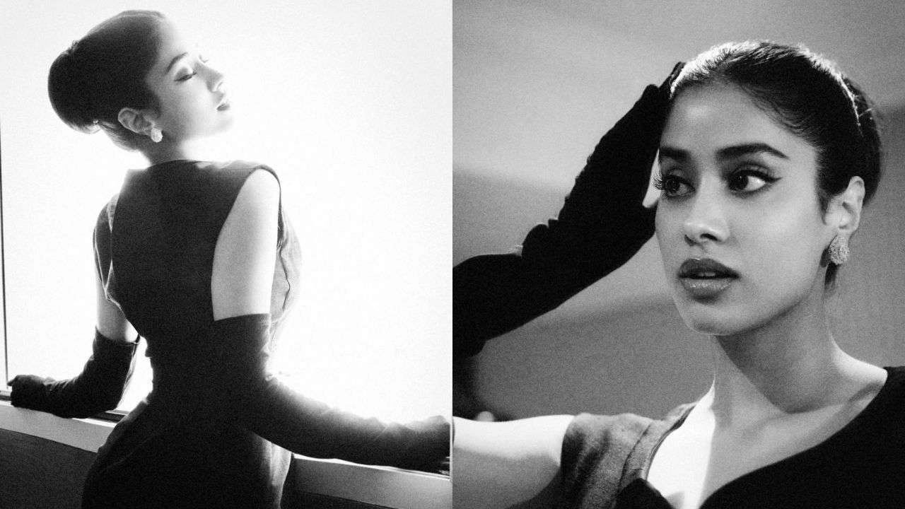 The jewellery and makeup for that vintage look
