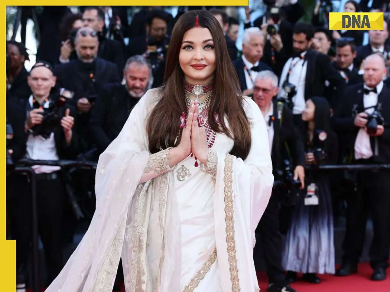 After Aishwarya Rai Bachchan graces Cannes 2025 in saree and sindoor, Amitabh Bachchan's post on X goes viral