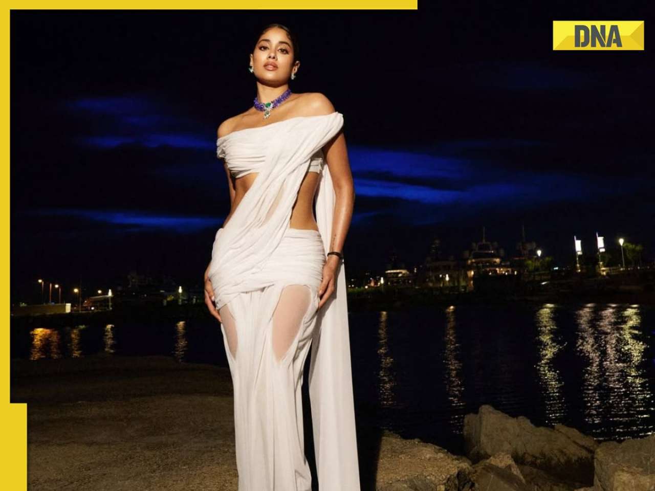 Janhvi Kapoor’s daring white 'dripping saree' at Cannes 2025 sets new fashion standards