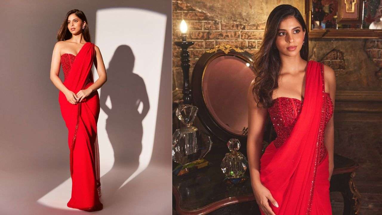 Bold red glam