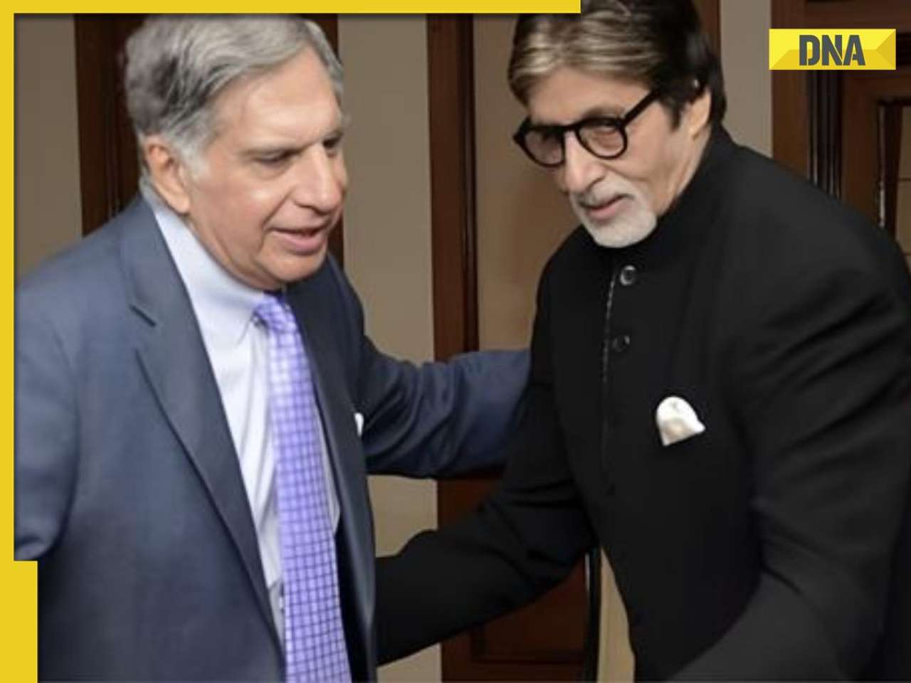 Amitabh Bachchan once left stunned when late Ratan Tata asked him for...