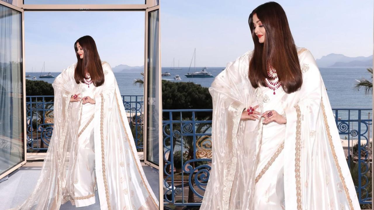 Aishwarya Rai royal look 