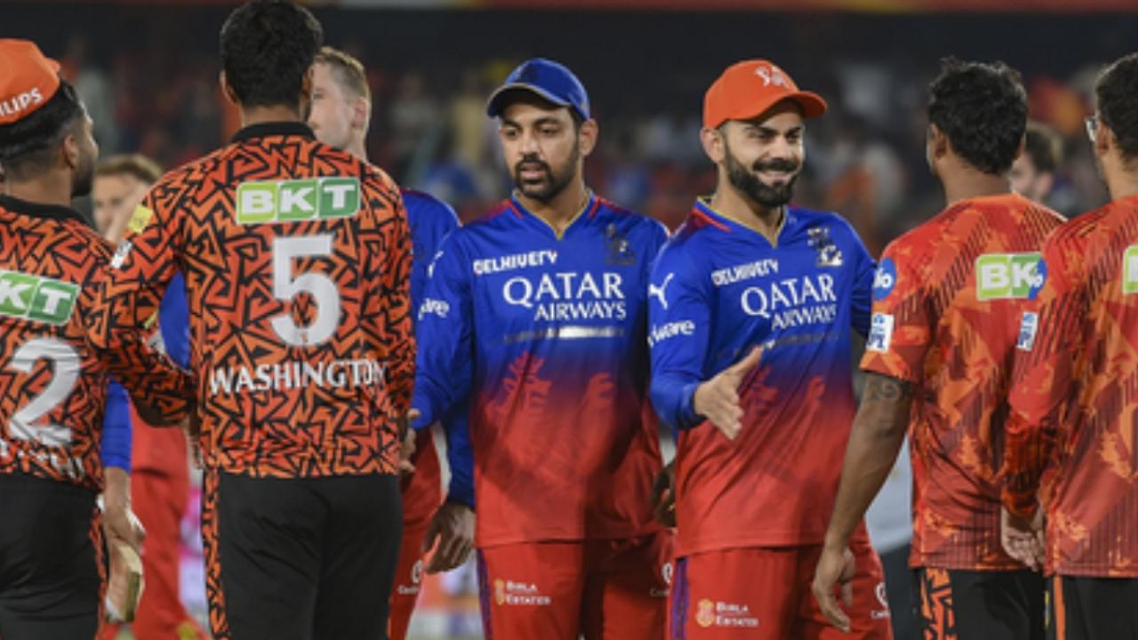 RCB VS SRH Dream11 टीम 