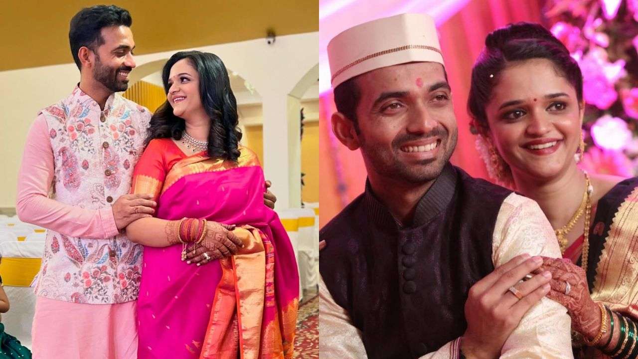 Ajinkya Rahane & Radhika Dhopavkar