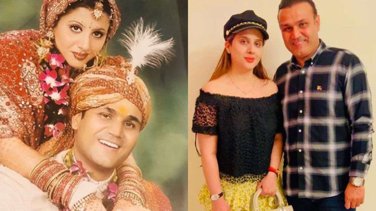 Virender Sehwag & Aarti Ahlawat