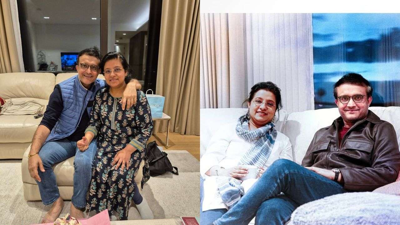 Sourav Ganguly & Dona Roy