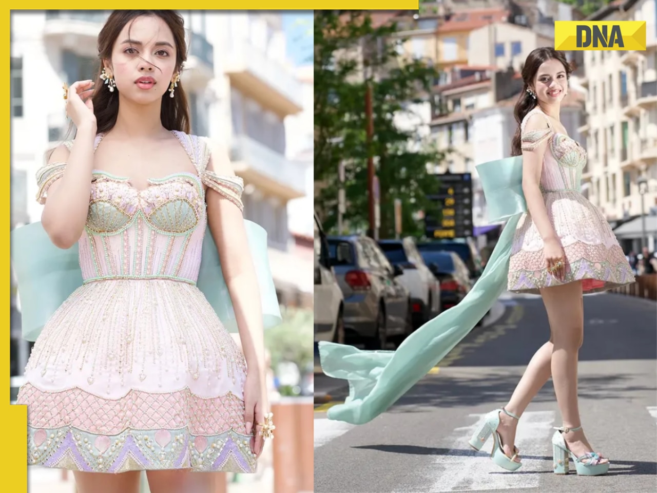 Nitanshi Goel makes head turn with her butterfly look in Cannes 2025, nothing less then Disney star
