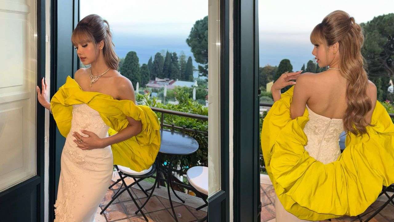 Radiant couture moment
