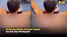  US  Senate Sex Act: Ex-Senate Staffer's Sex Video In Capitol Leaked, Says He Has 'No Regrets' 