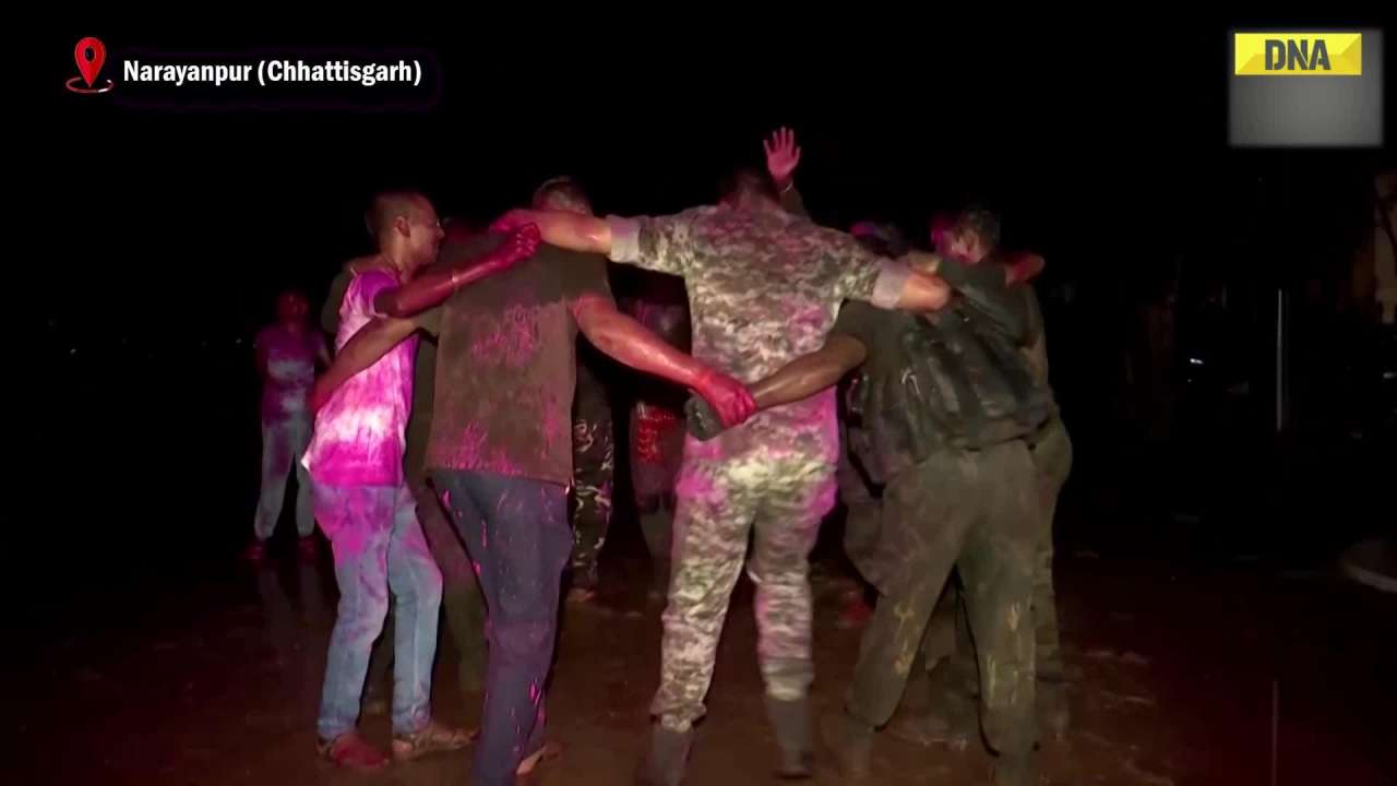 Chhattisgarh News: Watch Jawans Celebrate Successful Operation After Hunting Down 27 Naxals