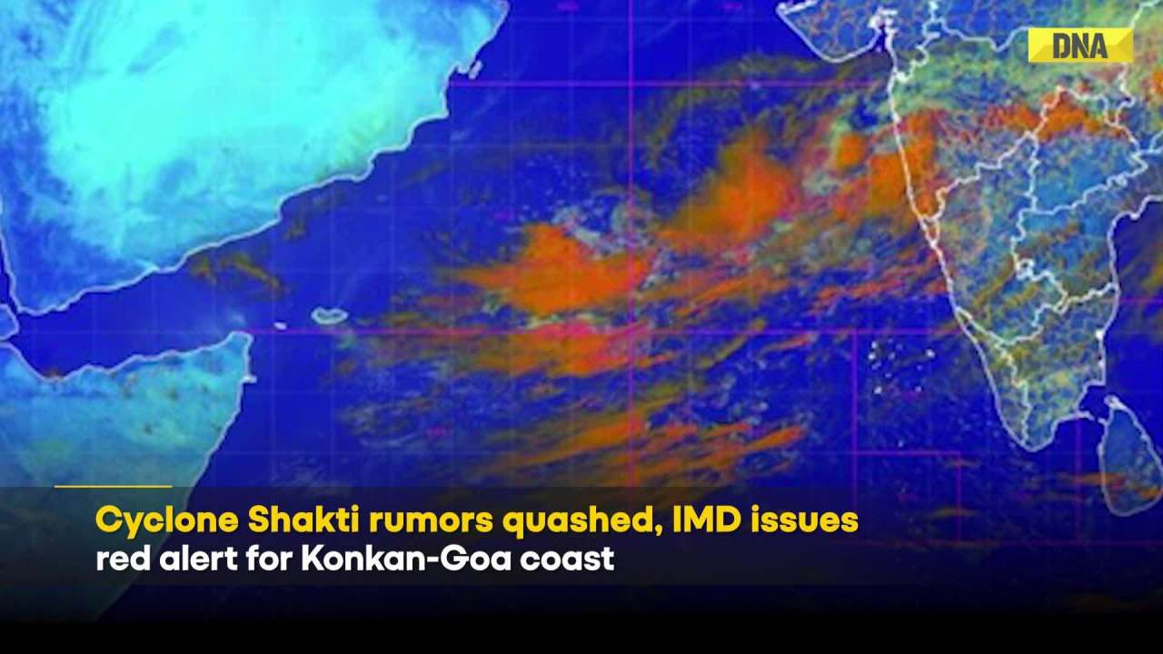 Cyclone Shakti News: IMD Issues Red Alert For Konkan, Forecasts Heavy Rainfall and Gusty Winds