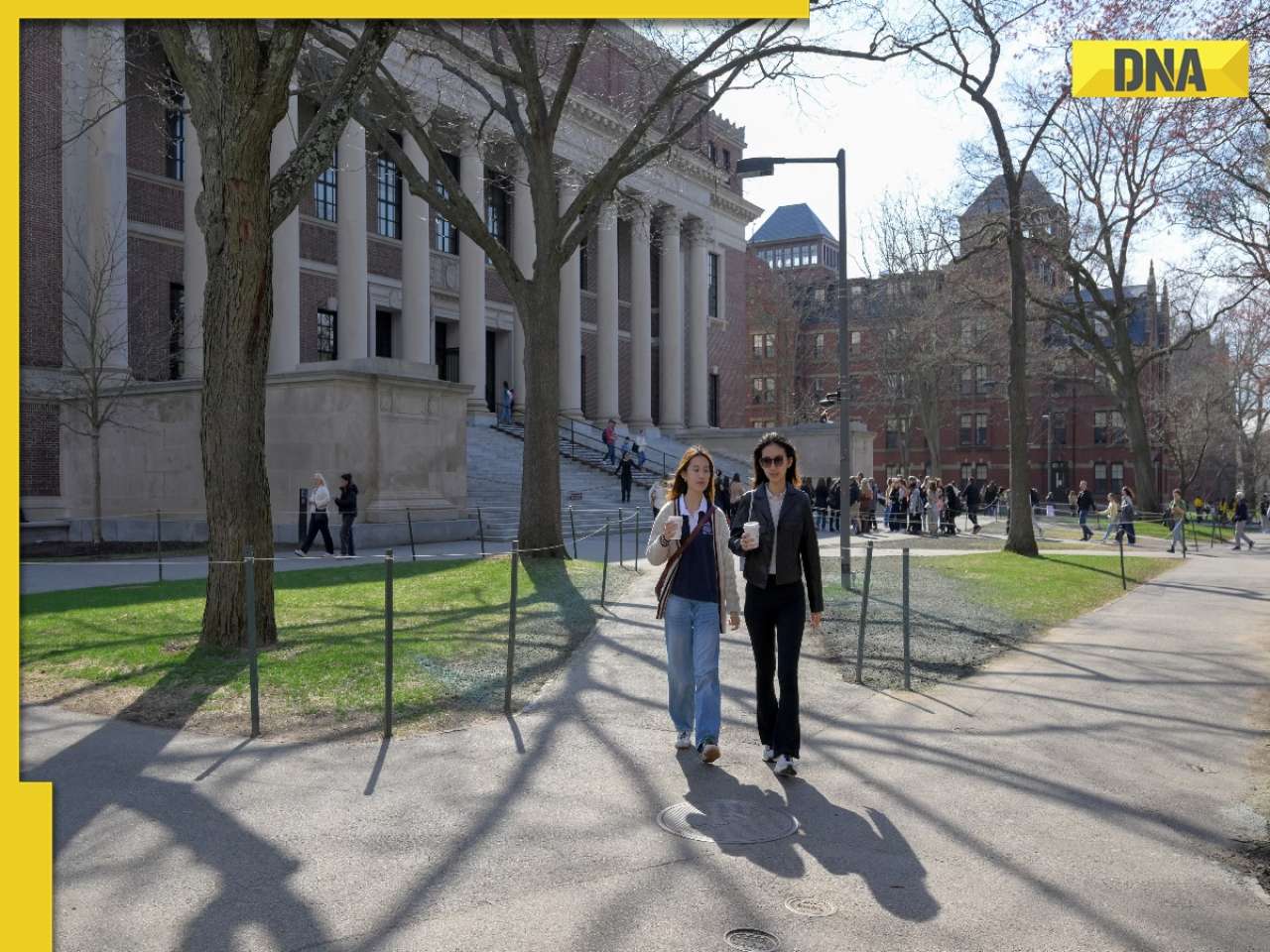 Harvard University sues Trump administration over revocation of right to enroll international students