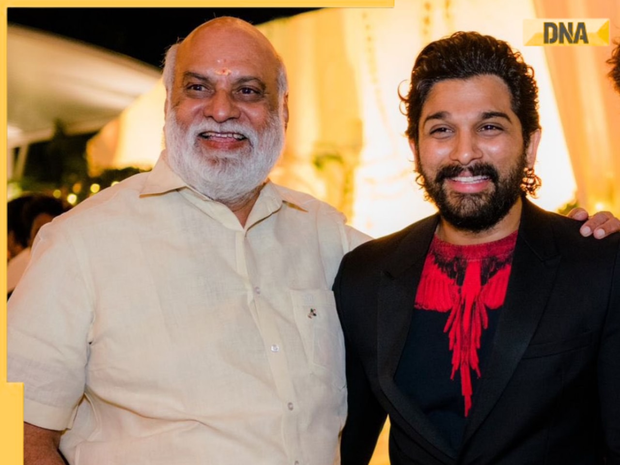 Allu Arjun expresses gratitude to his 'guruji', his first director, pens heartfelt note on Raghavendra Rao's birthday: 'The man who launched me'