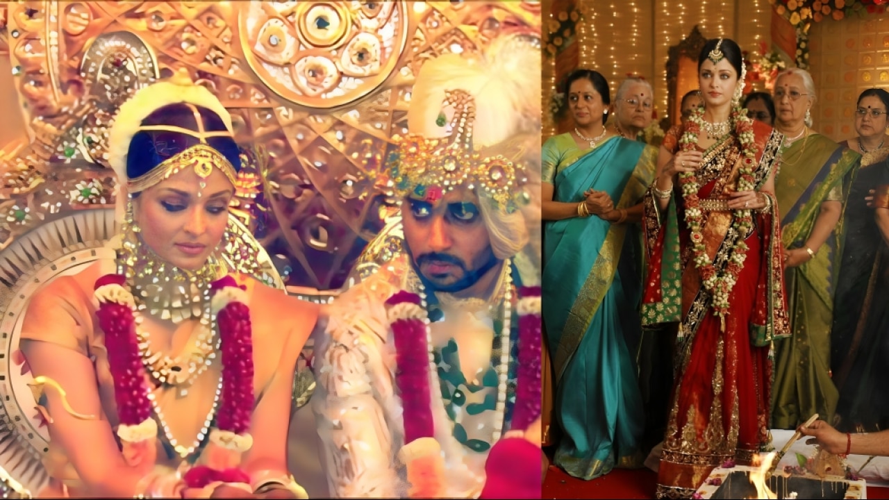 Aishwarya Rai And Abhishek Bachchan Wedding