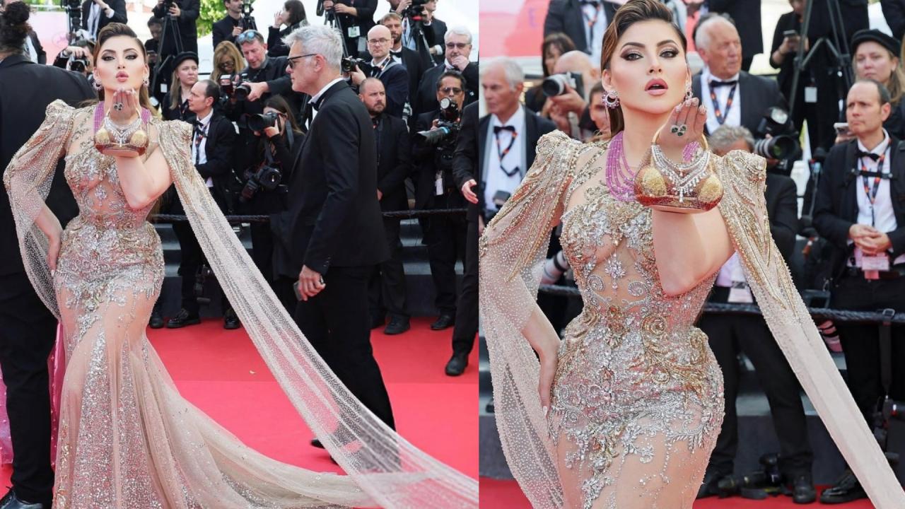 Urvashi Rautela look in Cannes 