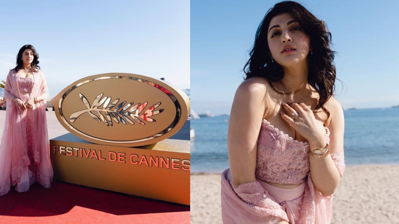 Pranitha Subhash Cannes look day 1