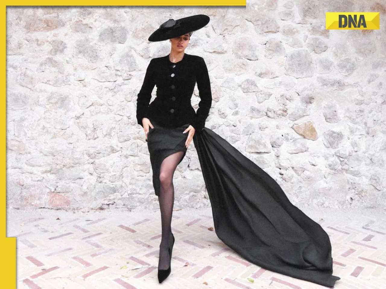 Janhvi Kapoor stuns in 80s Parisian Glam: Archival YSL and custom couture at Cannes 2025