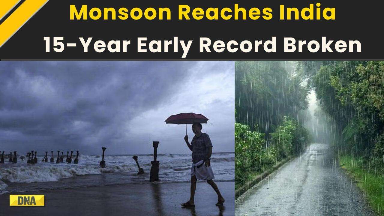 Kerala Rains: Monsoon Arrives In India; Earliest Onset On Mainland Since 2009 | India Monsoon News