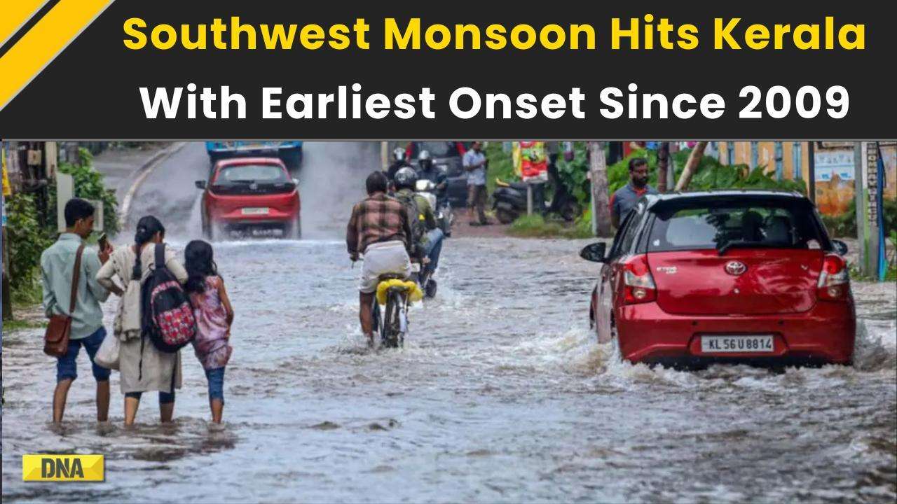Kerala Rains: Southwest Monsoon Hits Kerala Early, Confirms IMD Kerala Director | India Monsoon News