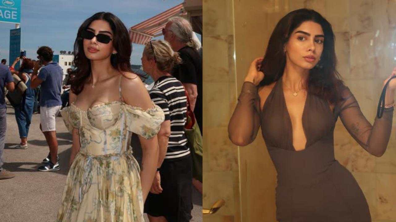Khushi Kapoor Enjoyed At cannes 2025