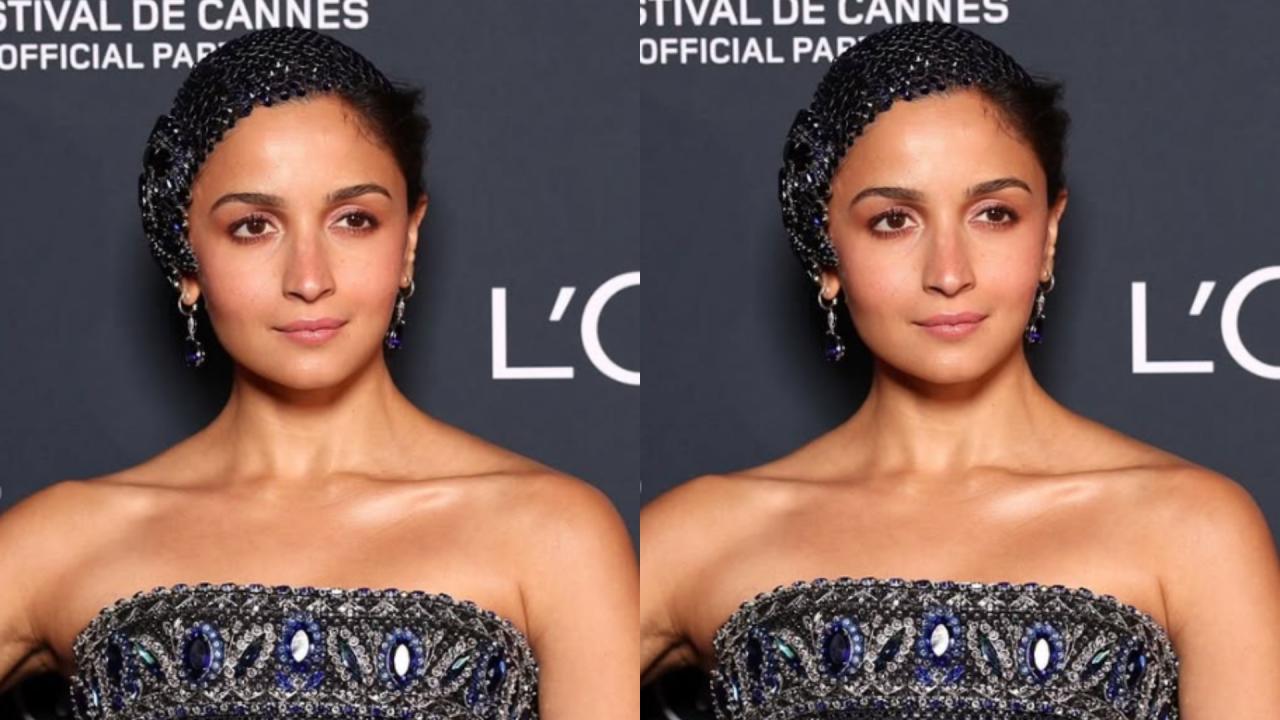 Alia Bhatt Minimal Makeup At Cannes 2025 Second Day Look