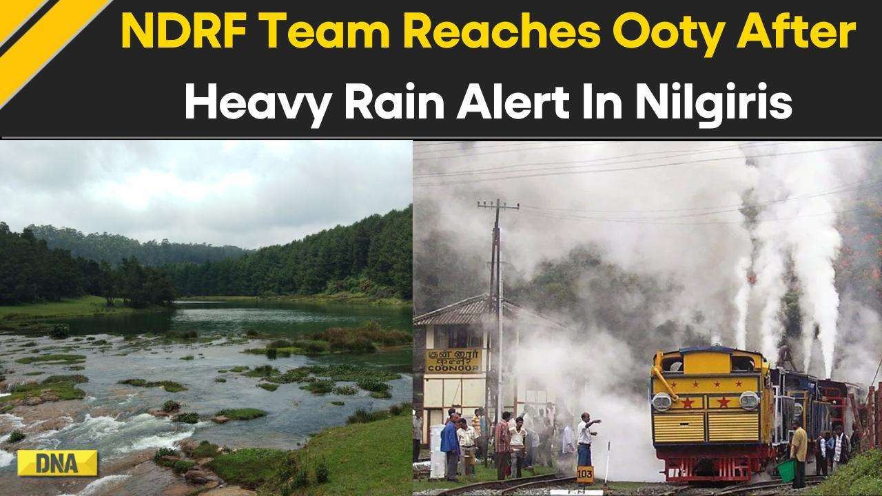 India Monsoon: NDRF Team Deployed In Ooty As IMD Issues Heavy Rain Alert For Nilgiris | Tamil Nadu