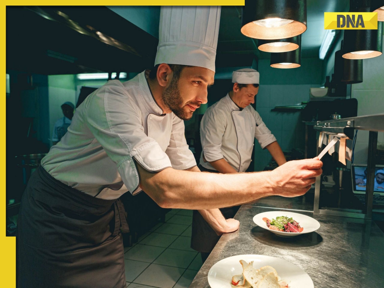 Have you ever wondered why chefs wear that long white hat while working in the kitchen? Here's the reason