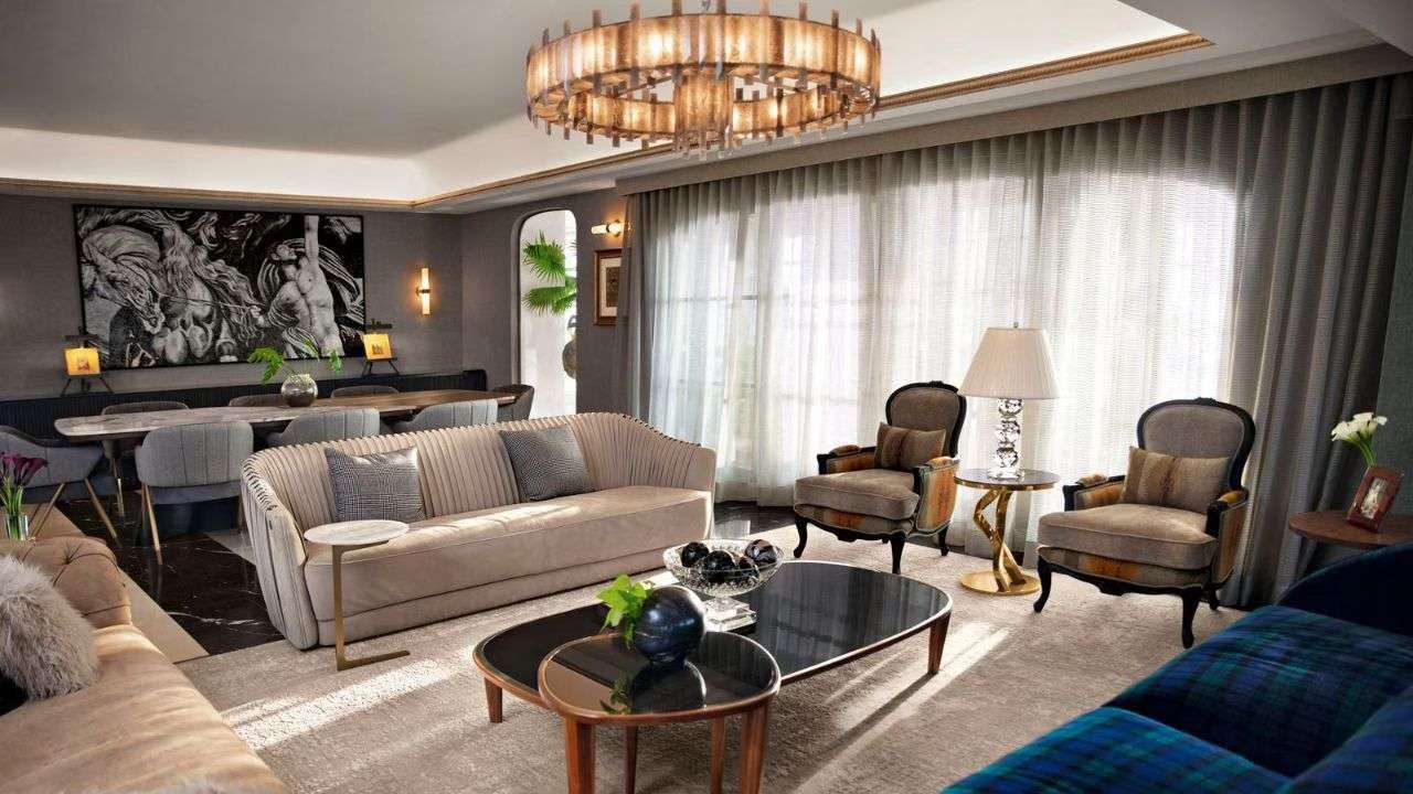 A bright living room