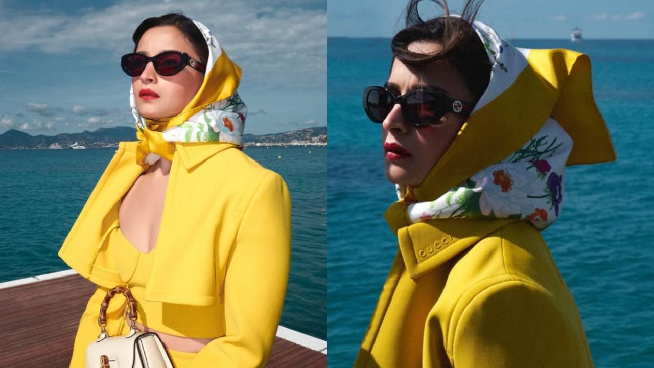 Alia Bhatt Retro Classic Look For Cannes Finale