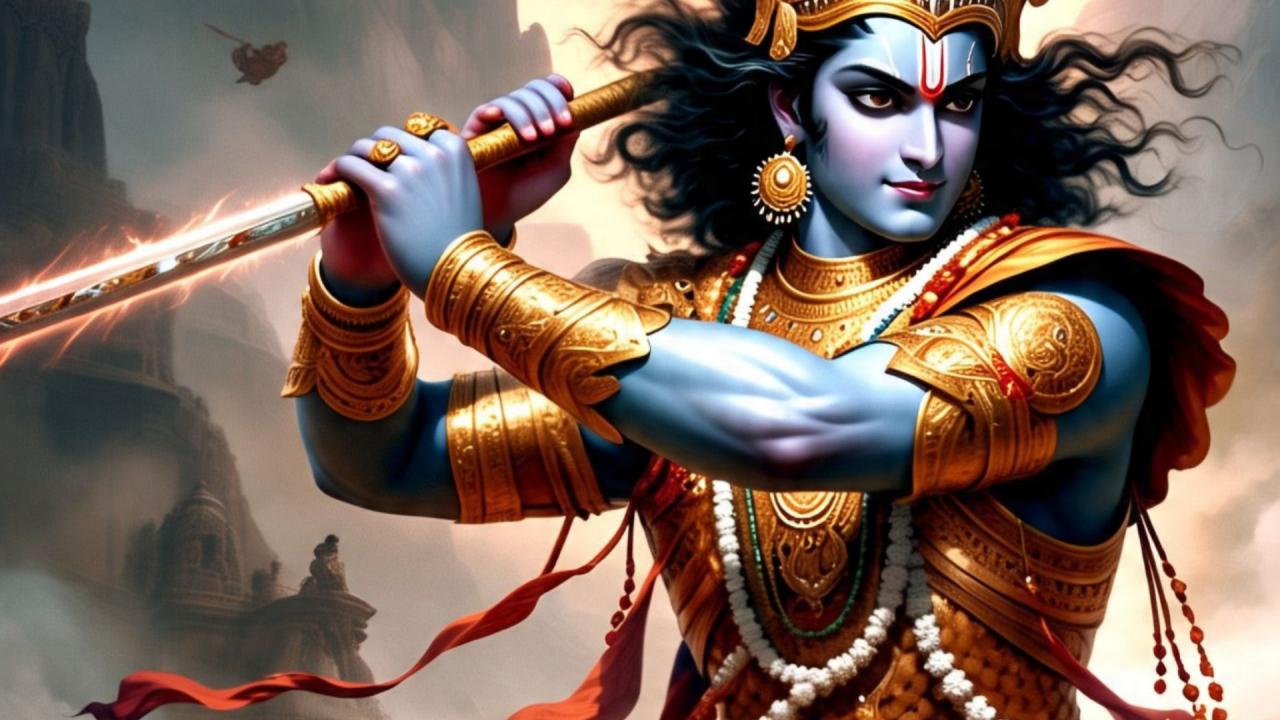 …और फिर कृष्ण ने अपनी तीसरी आंख खोली