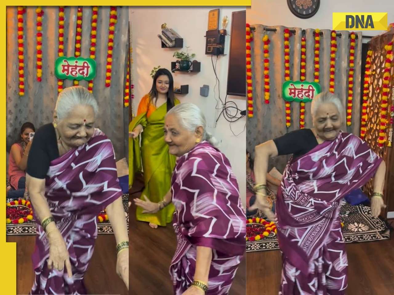 Viral video of elderly woman grooving to 'Kajra Re' is the best thing on internet today! WATCH 