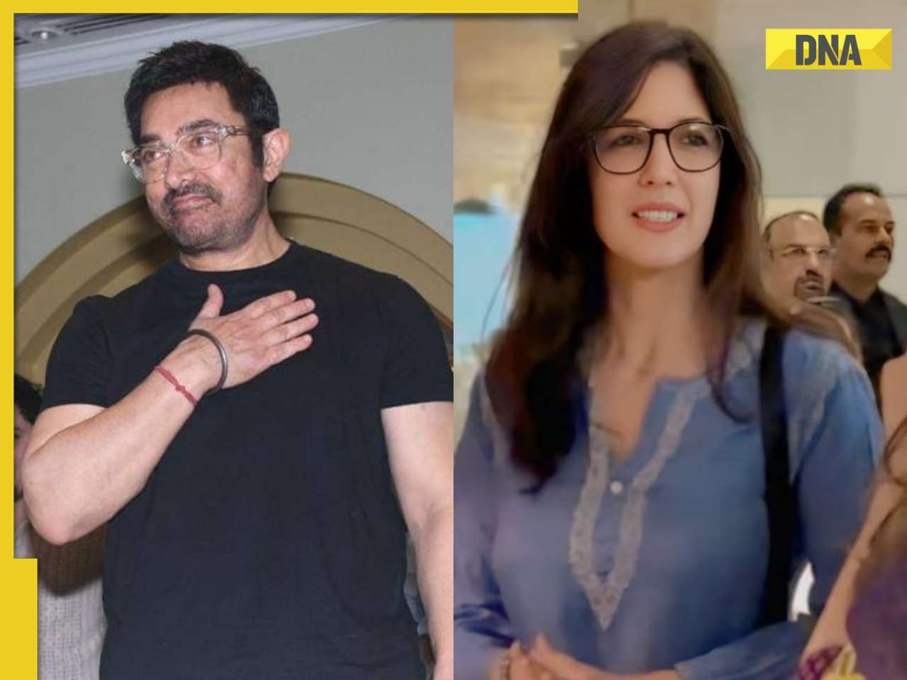 Viral video: Aamir Khan goes on lunch date with girlfriend Gauri Spratt in Mumbai