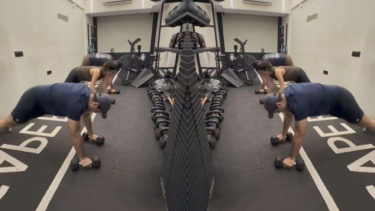 Supine leg raise with overhead arm movement