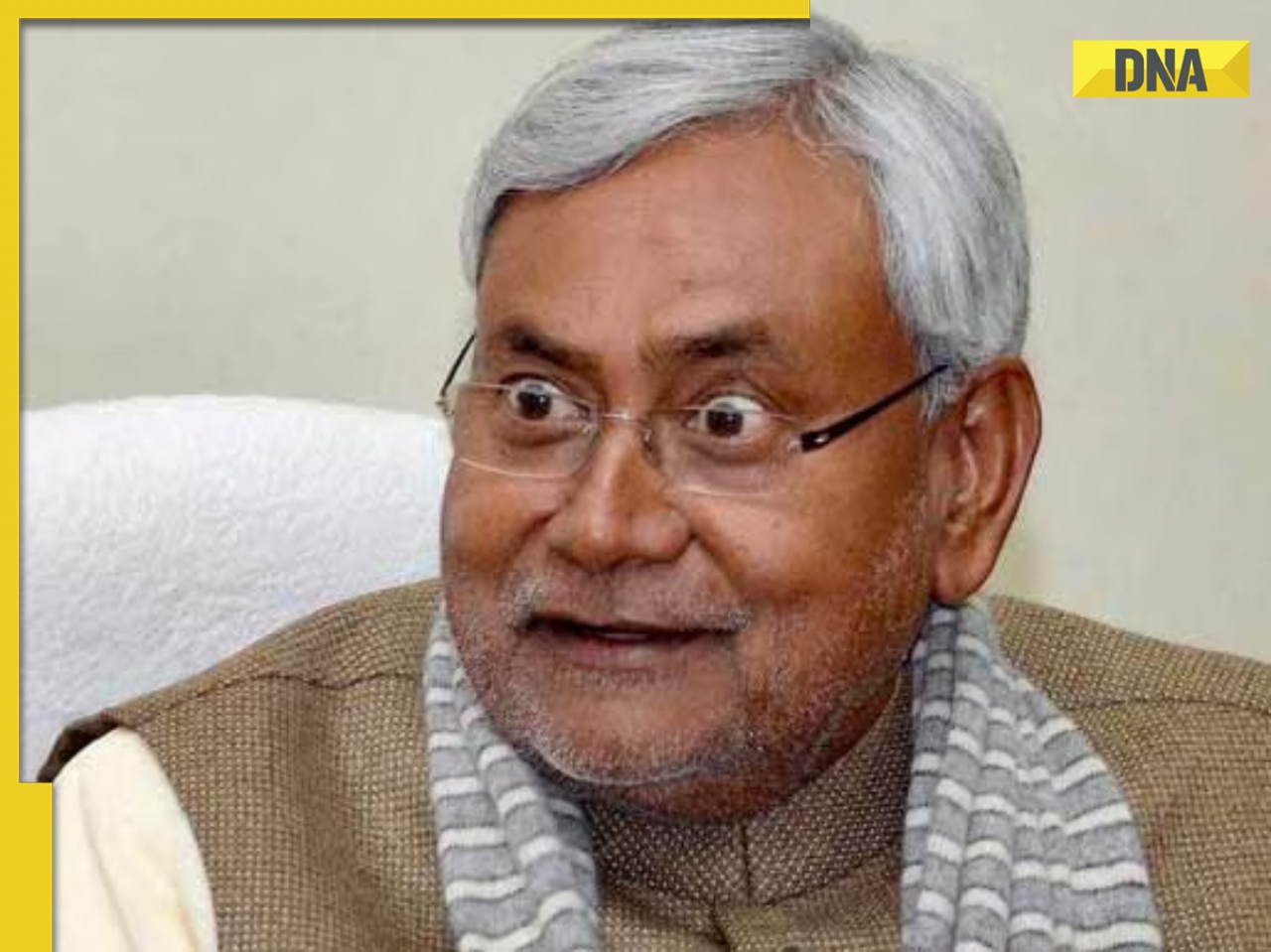 VIRAL VIDEO: Bihar CM Nitish Kumar is offered plant at event, what he does next will leave you in splits