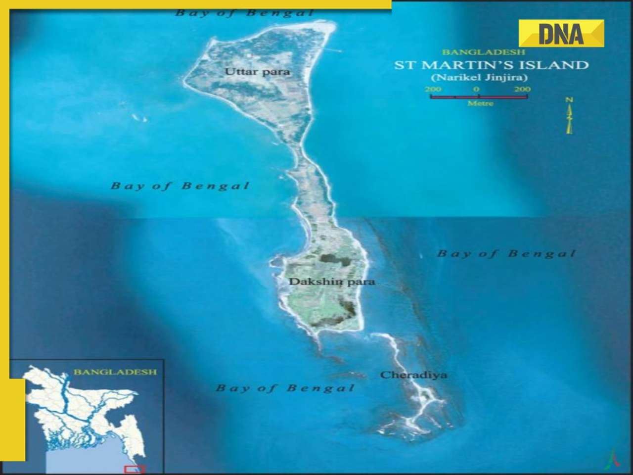Where is St. Martin's Island? Why has Sheikh Hasina accused Muhammad Yunus of selling it to US? India has interest in...