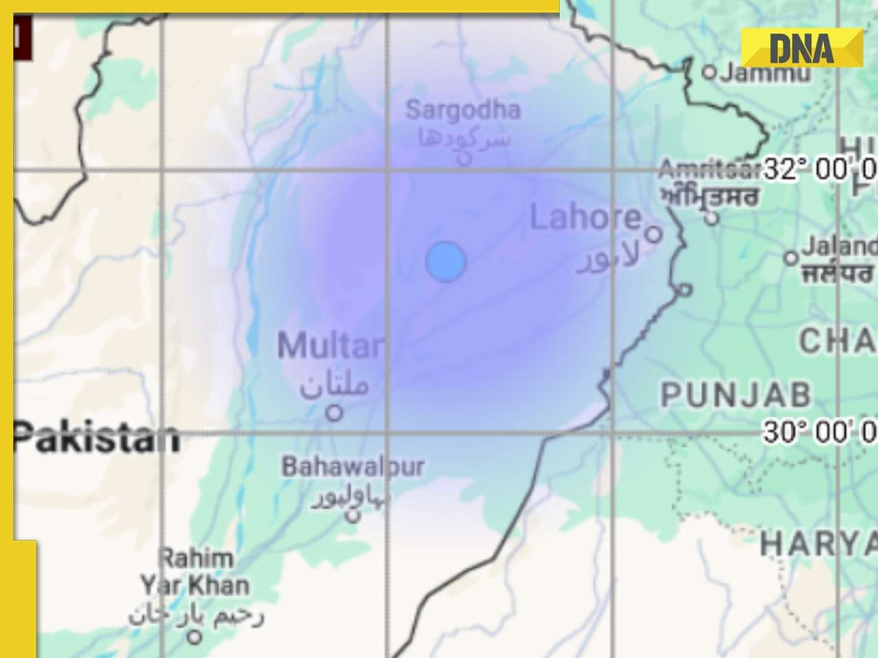 Fresh earthquake of magnitude 4.2 jolts Pakistan's Faisalabad division