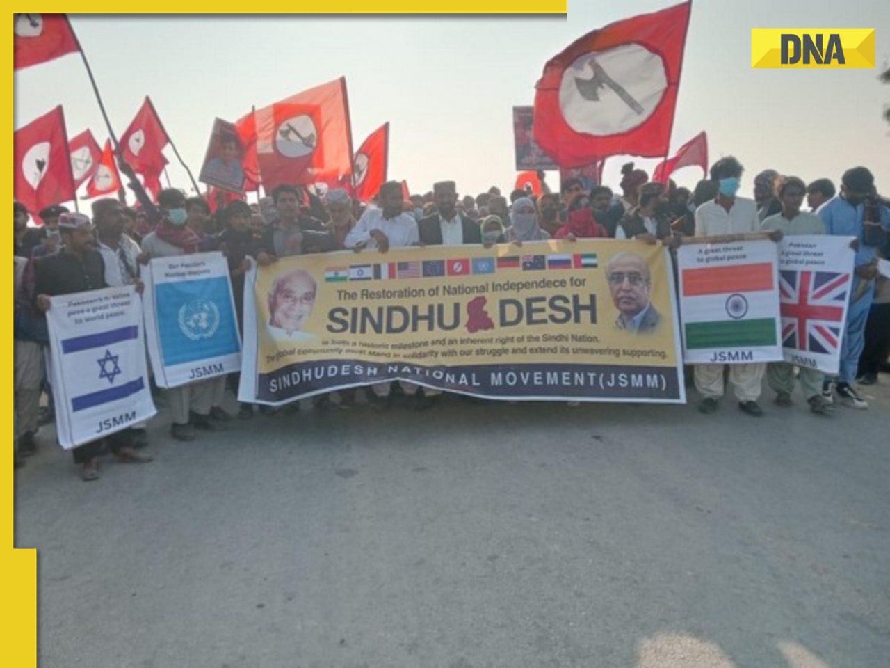 DNA Verified: Did people in Sindh demonstrate demanding independence from Pakistan?