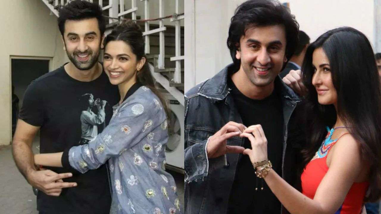 Ranbir Kapoor, Deepika Padukone and Katrina Kaif