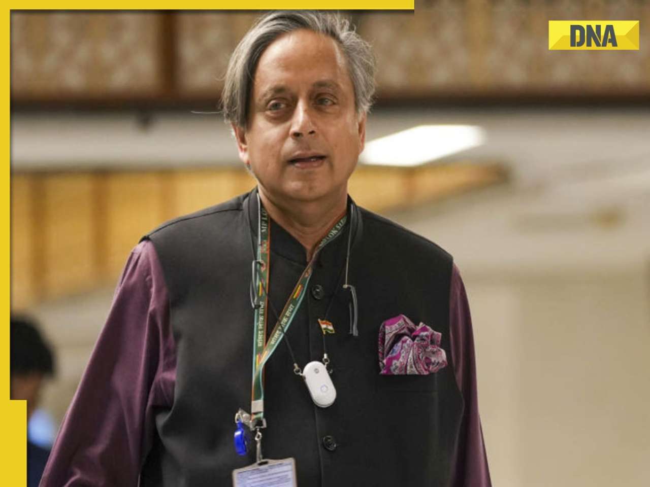Watch viral video: Shashi Tharoor reveals secret behind his 'Beauty & Brains', says....